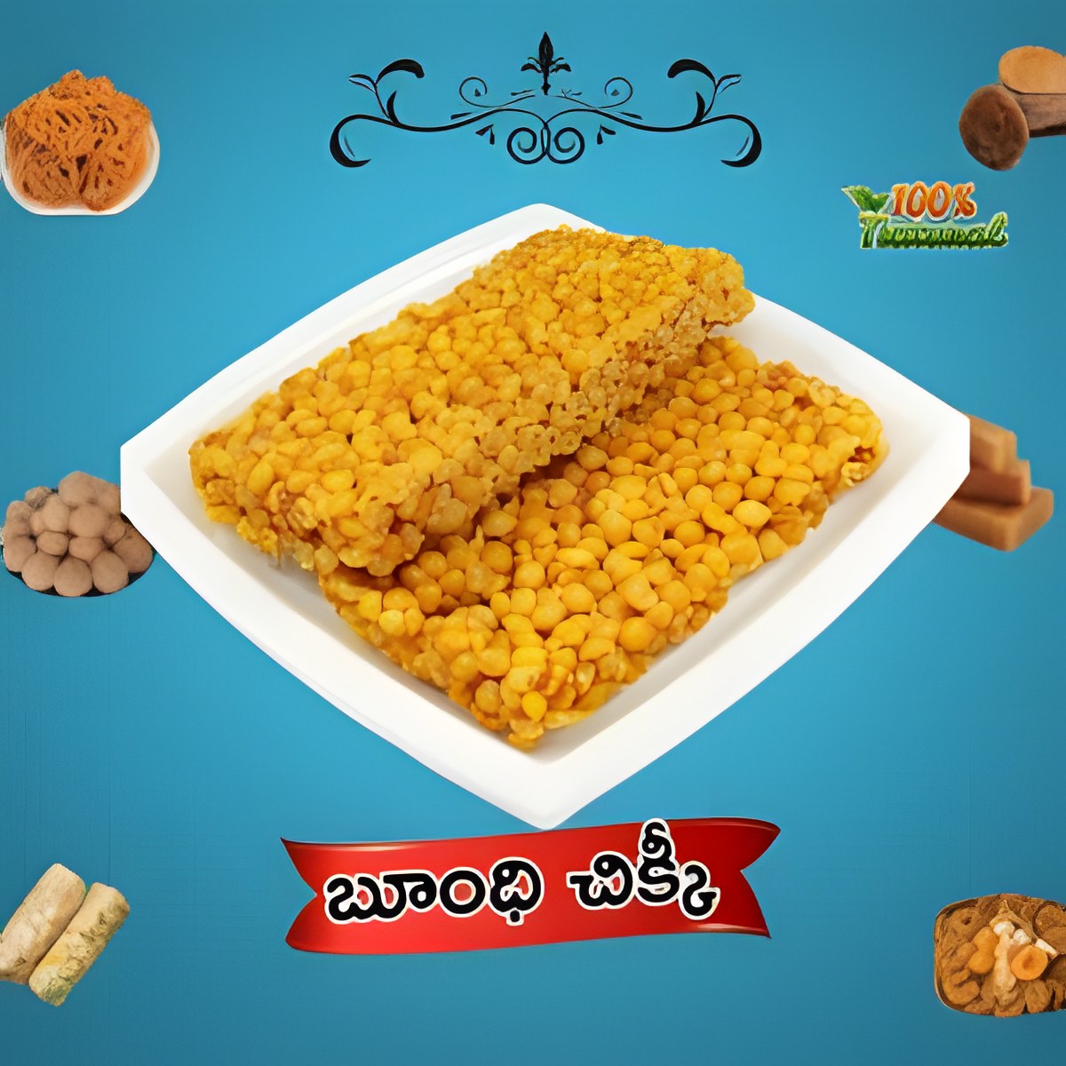 Boondi Chikki