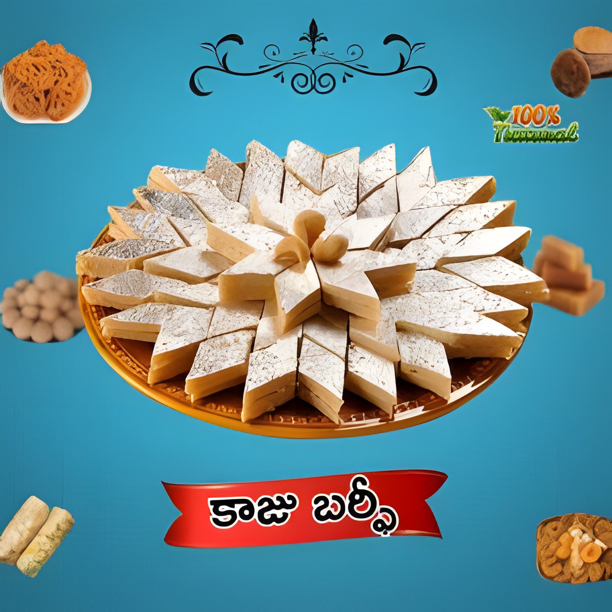 Kaju Burfi