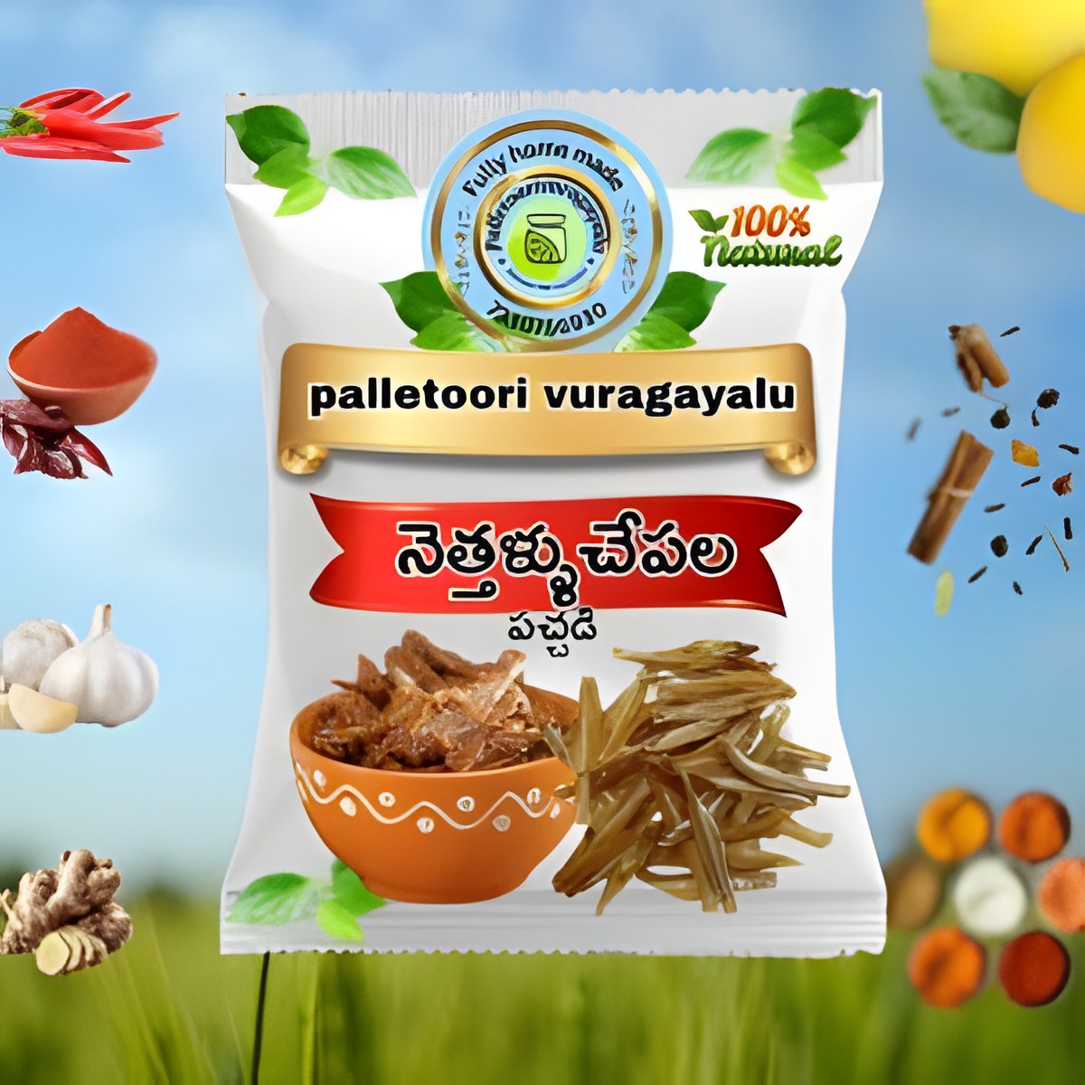Nethallu Fish Pickle